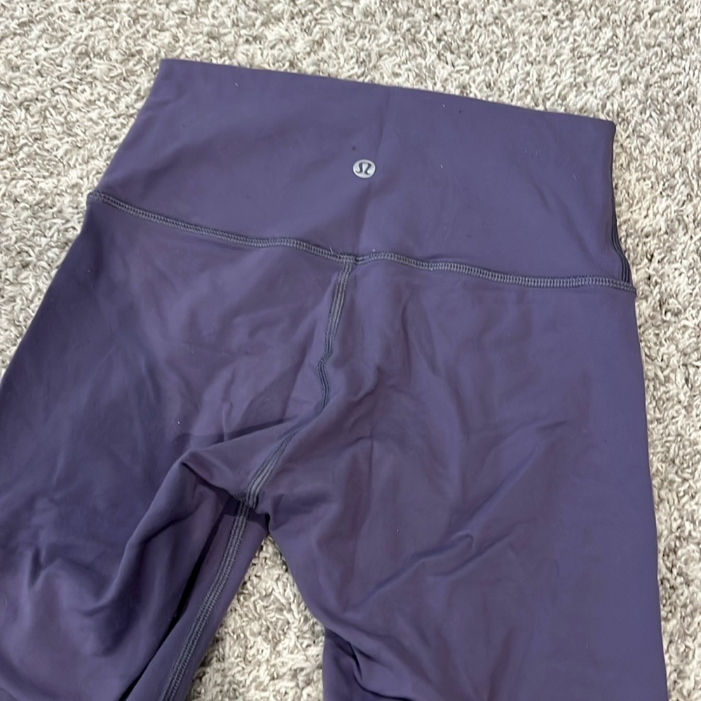 lululemon purple wonder under leggings